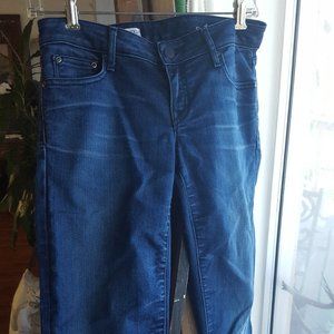 Gap jeans skinny boot cut indigo wash sz 24 00r